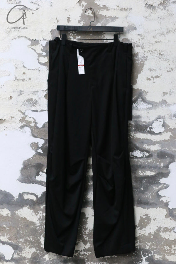 DEVOA 24 Autumn and Winter Wool Trousers DVA-PTE-UBGK-HEI Black PTE-UBGK